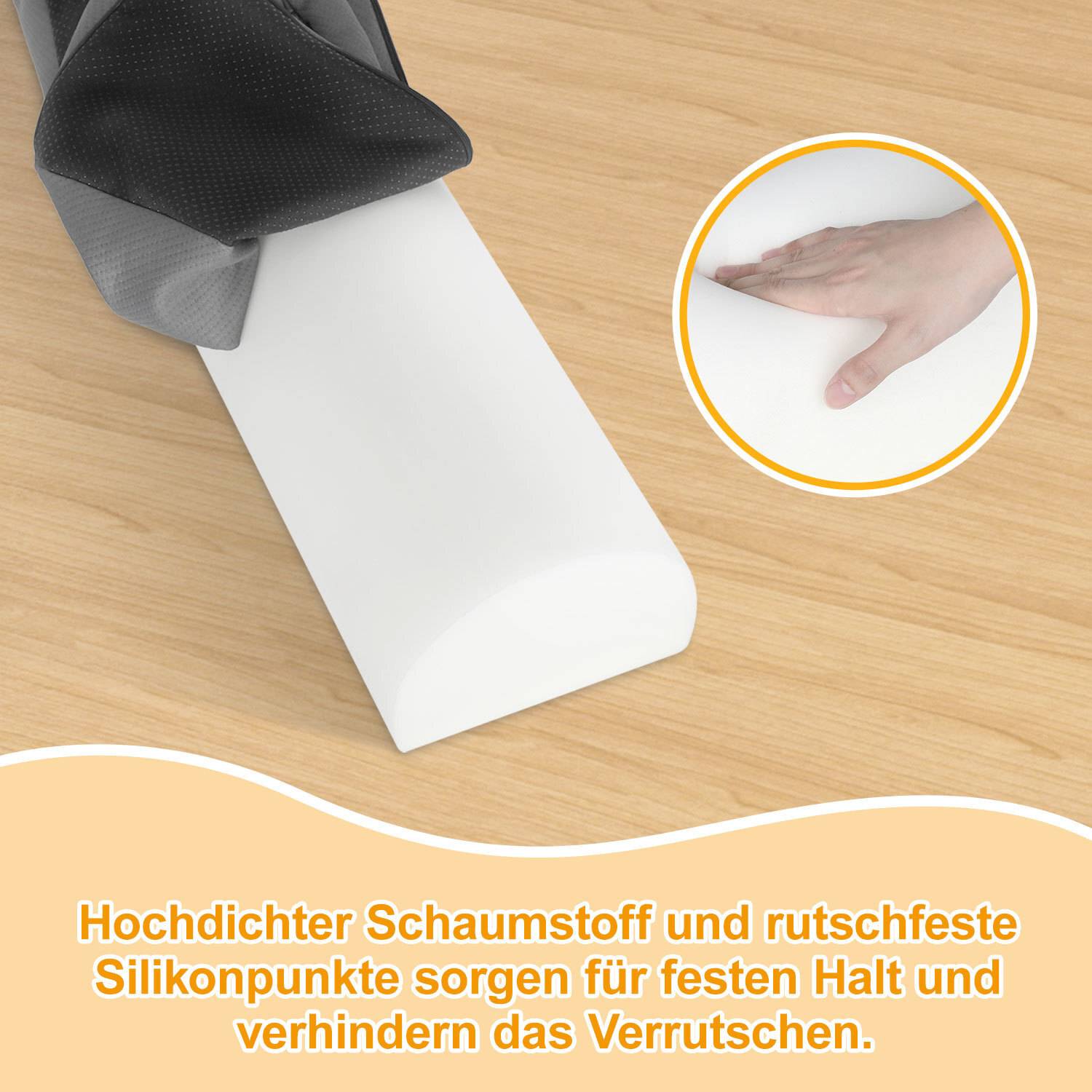 Faltbares Baby Bettgitter Rausfallschutz aus Foam mit rutschfesten Pads - Sicheres Bettgitter für Baby Kinder Senioren Bed