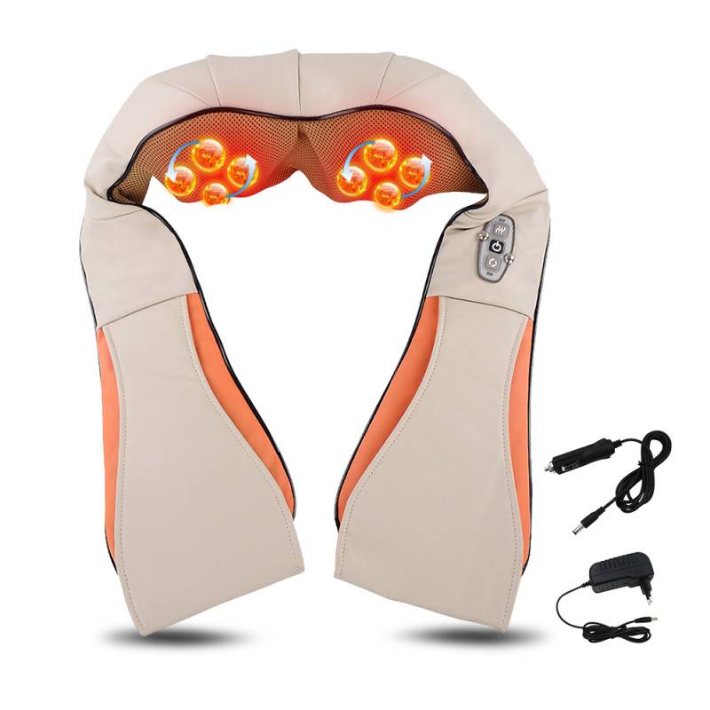 Shiatsu Massage Auto Nackenmassage 3D-Rotation Bein Nackenmassagegerät Büro