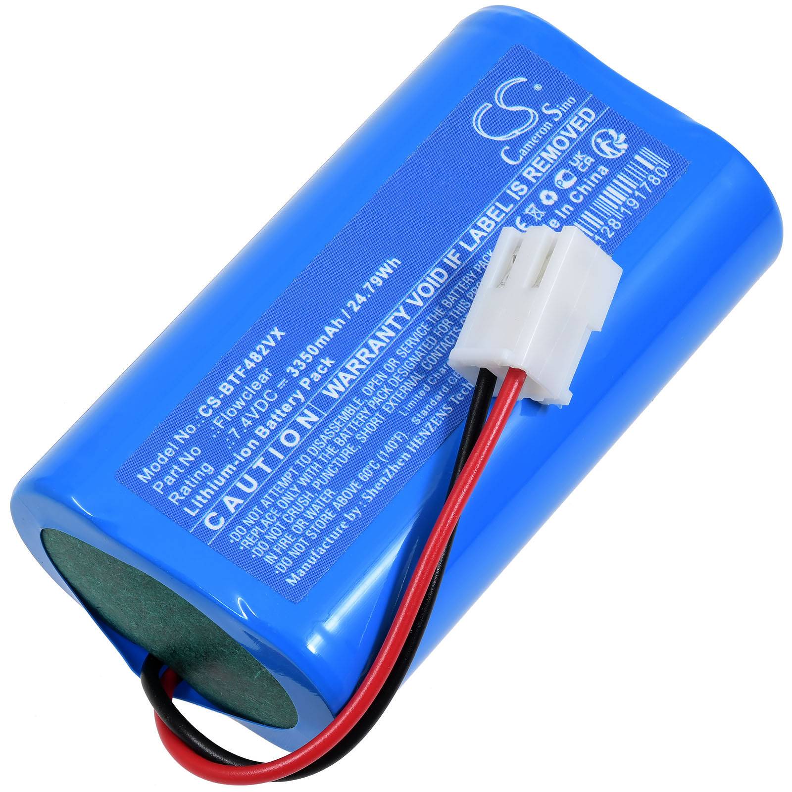 Powery Akku für Kokido Vektro Z200 Pool-Sauger, 7,4V, Li-Ion