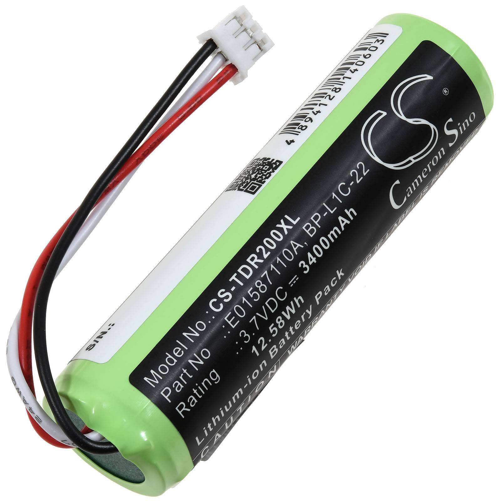 Powery Powerakku für Tascam MP-GT1 Recorder, 3,7V, Li-Ion