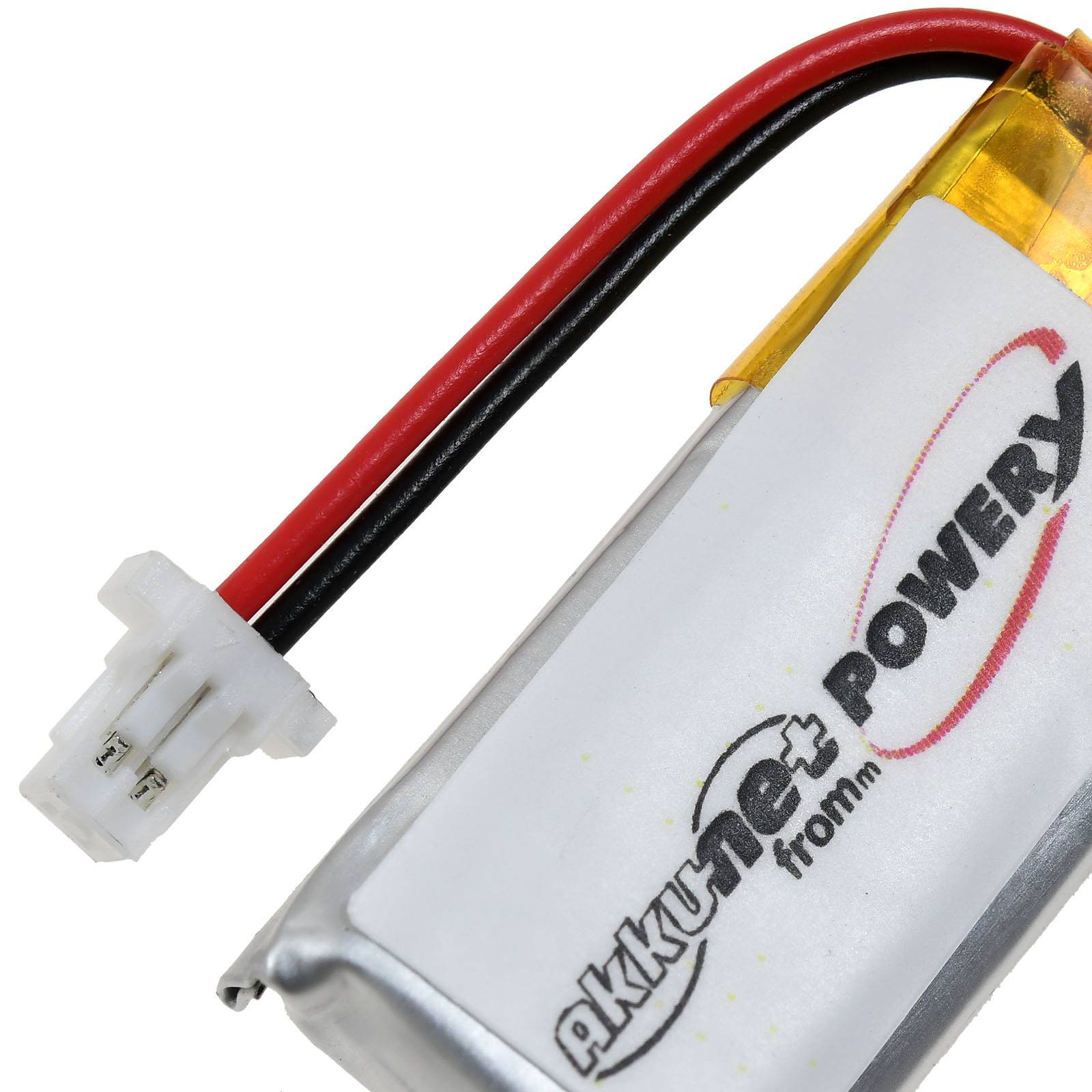 Powery Akku für Sena SC-HR-01 Lenker-Fernbedienung, 3,7V, Li-Polymer