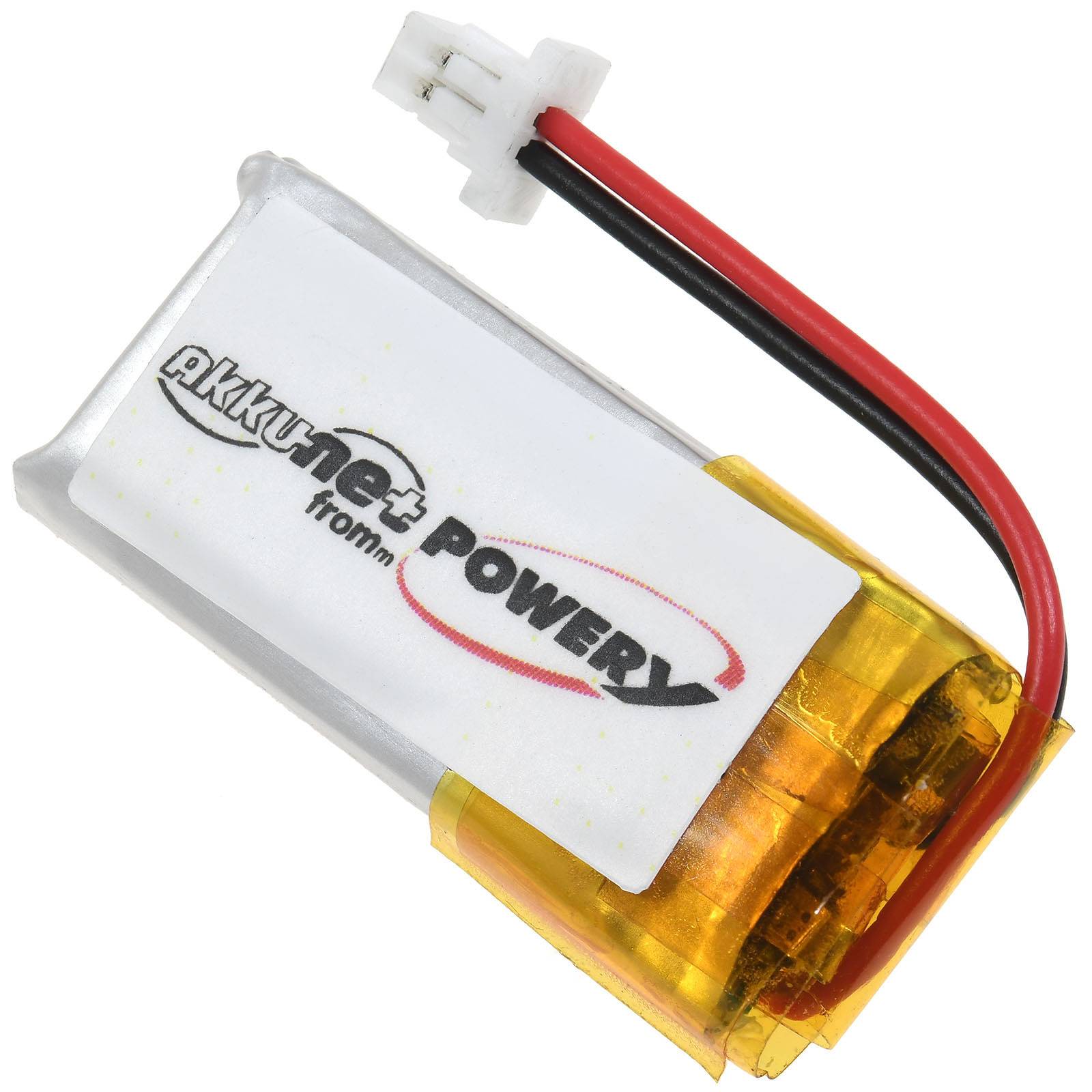 Powery Akku für Sena SC-HR-01 Lenker-Fernbedienung, 3,7V, Li-Polymer