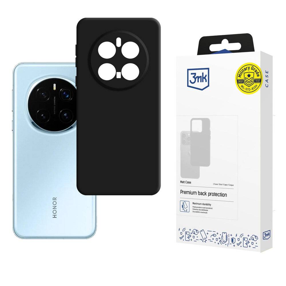 3mk Matt Hülle Honor Magic 7 Pro - Schwarz
