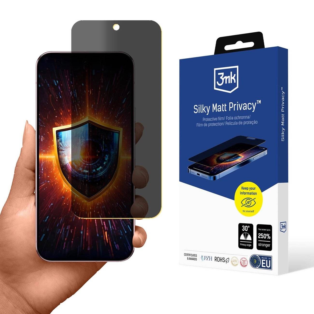 Blickschutzfolie 3mk Silky Matt Privacy Google Pixel 9 Pro XL