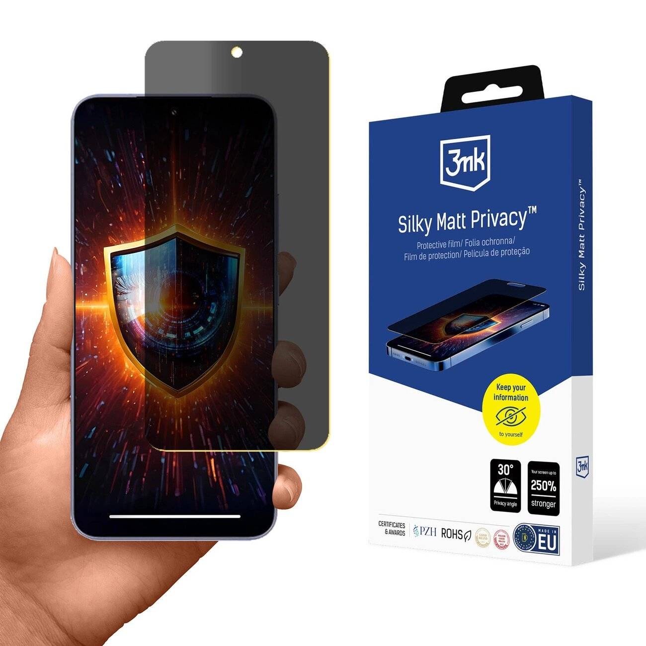Blickschutzfolie 3mk Silky Matt Privacy Xiaomi 15