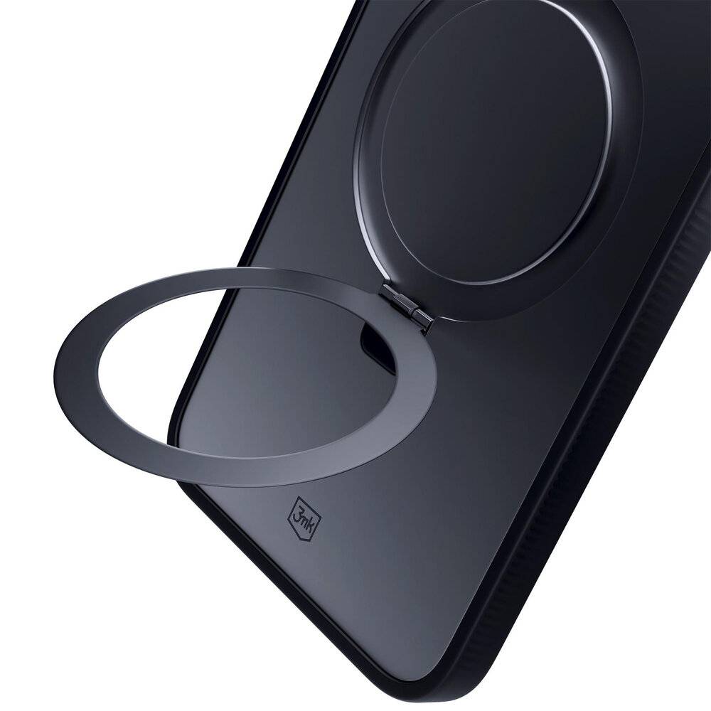 3mk Smoke Case Mag&Stand Samsung Galaxy S25 - schwarz