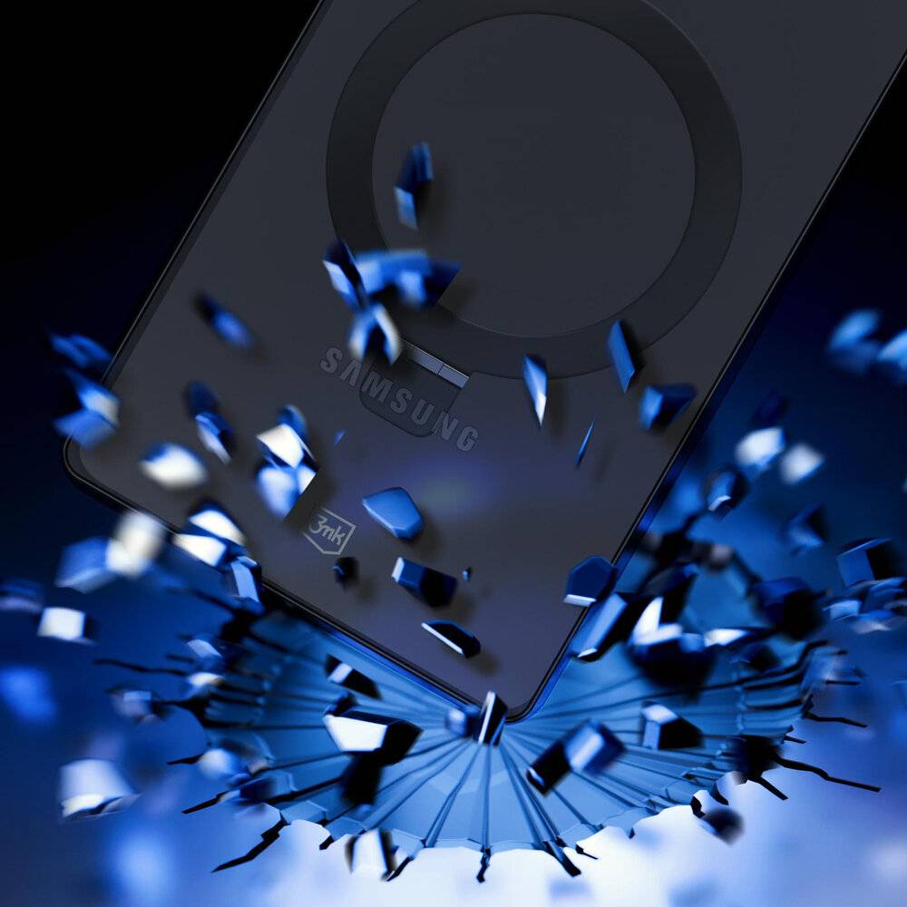 3mk Smoke Case Mag&Stand Samsung Galaxy S25 Ultra - Schwarz