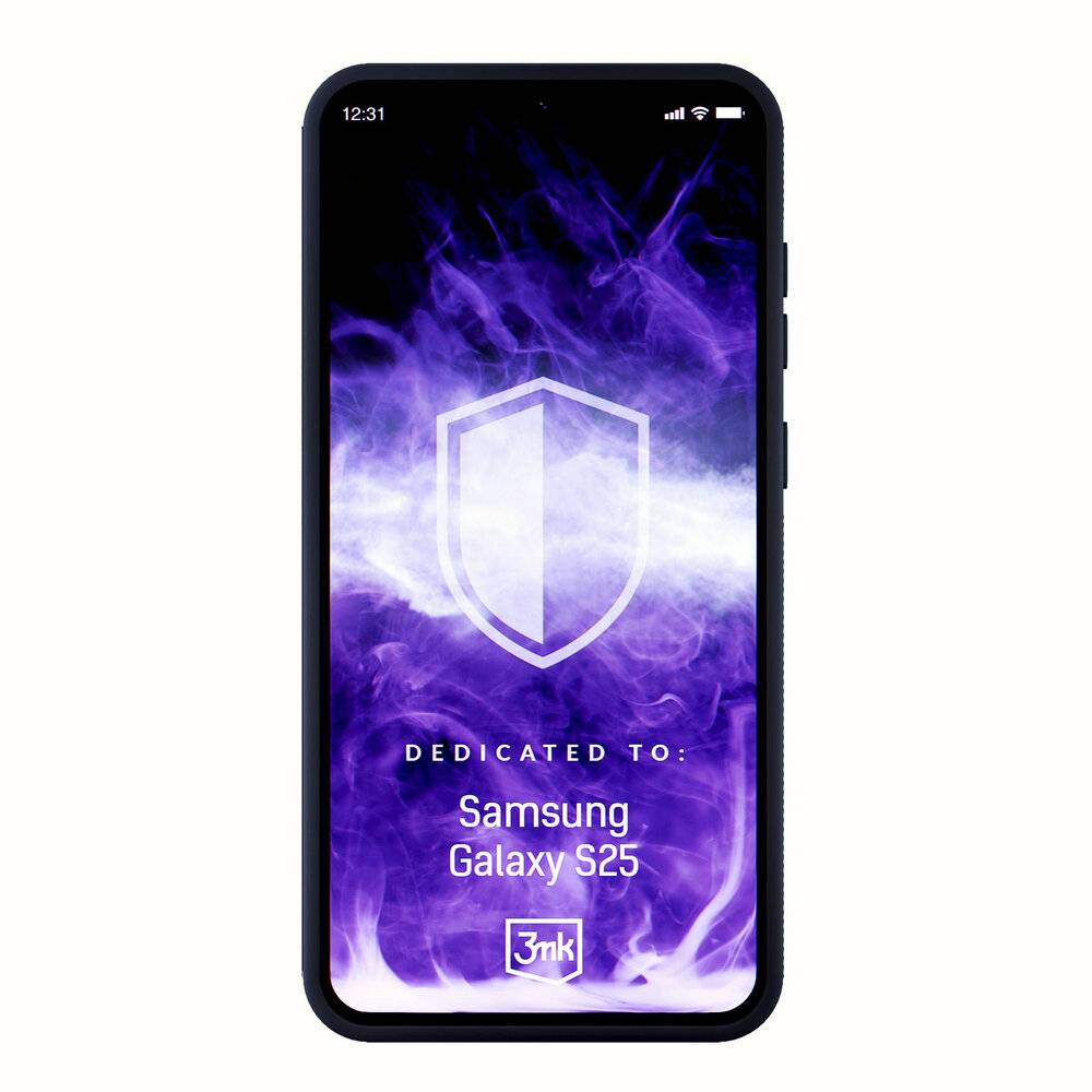 3mk Smoke MagCase Hülle Samsung Galaxy S25 - schwarz