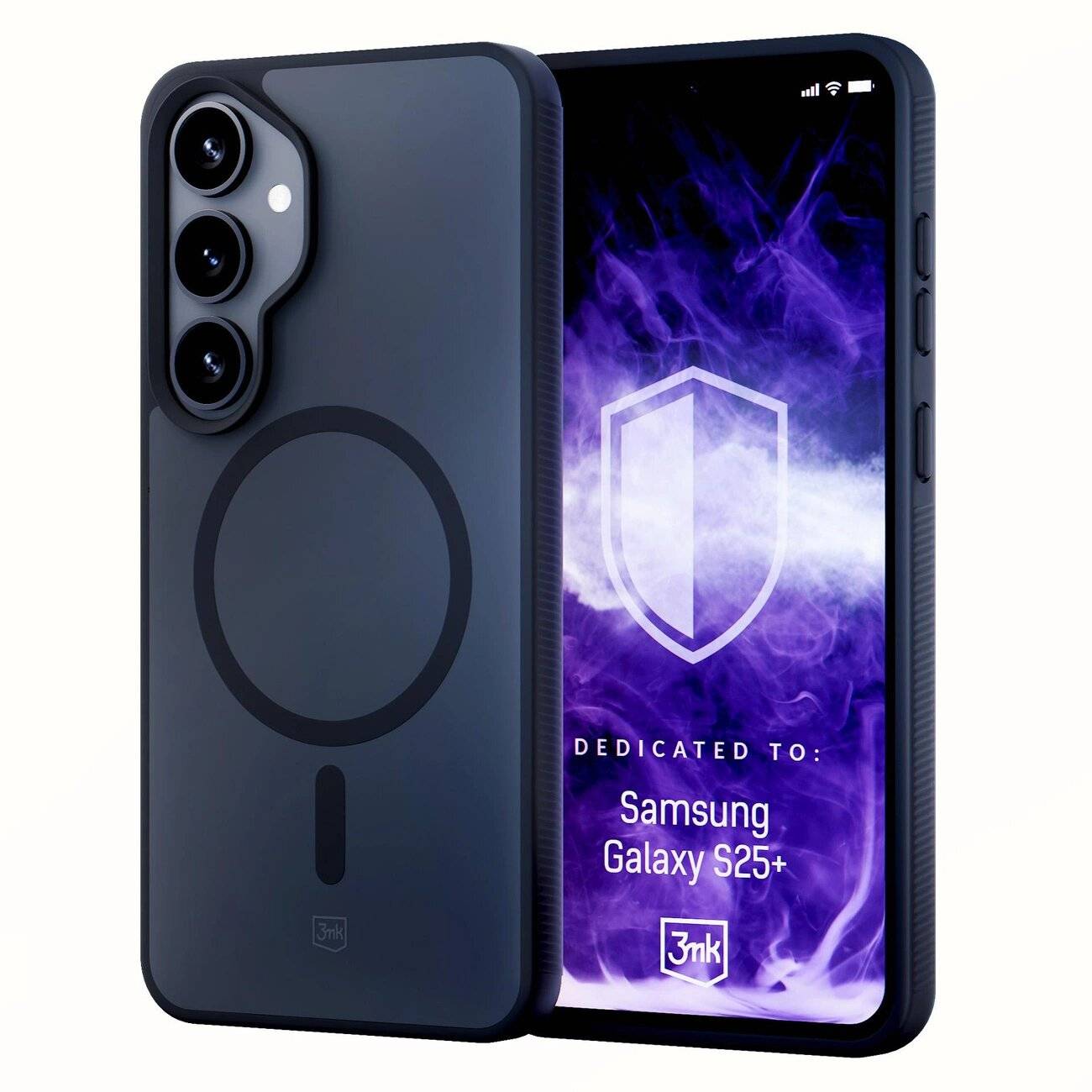 3mk Smoke MagCase Hülle Samsung Galaxy S25+ - schwarz
