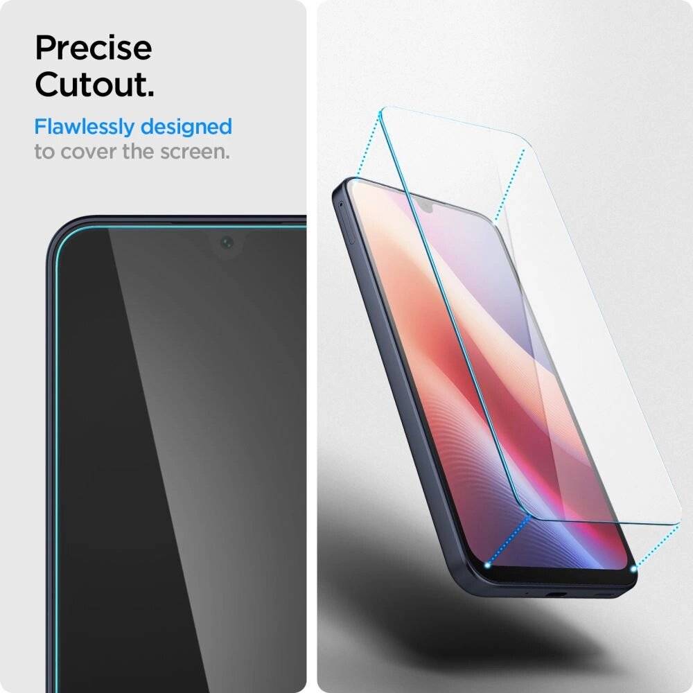 Spigen Glas.tR Slim 2er-Pack Schutzglas Samsung Galaxy A16 4G / 5G - Transparent