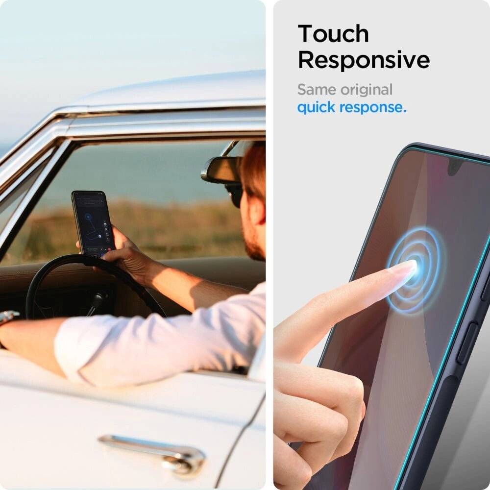 Spigen Glas.tR Slim 2er-Pack Schutzglas Samsung Galaxy A16 4G / 5G - Transparent