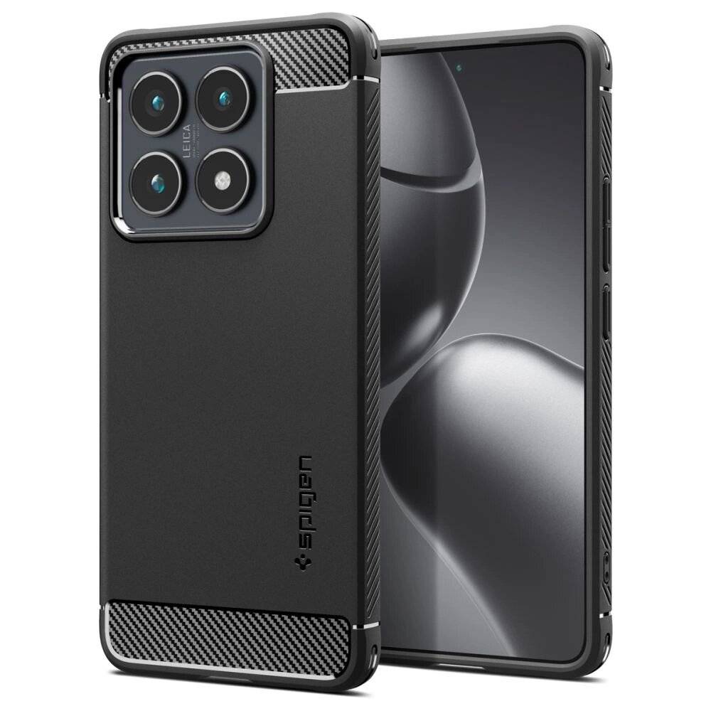 Spigen Rugged Armor Case Xiaomi 14T - Mattschwarz