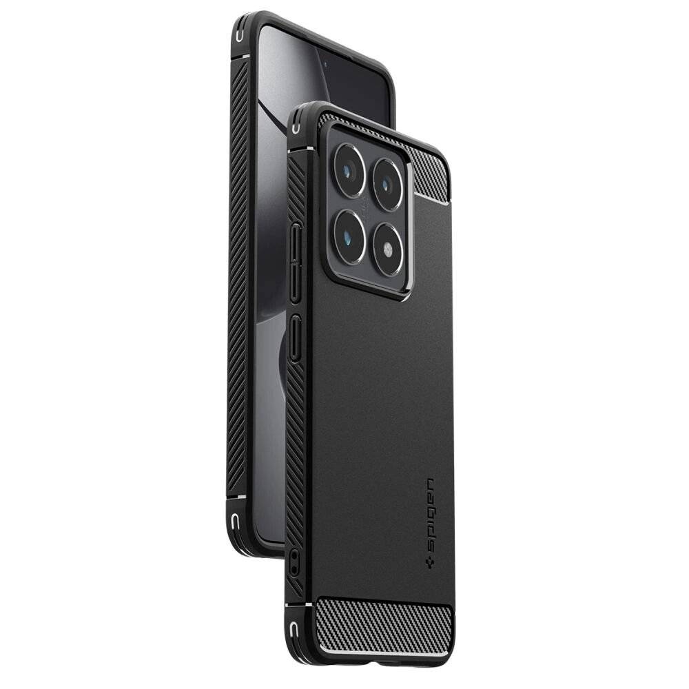 Spigen Rugged Armor Case Xiaomi 14T - Mattschwarz