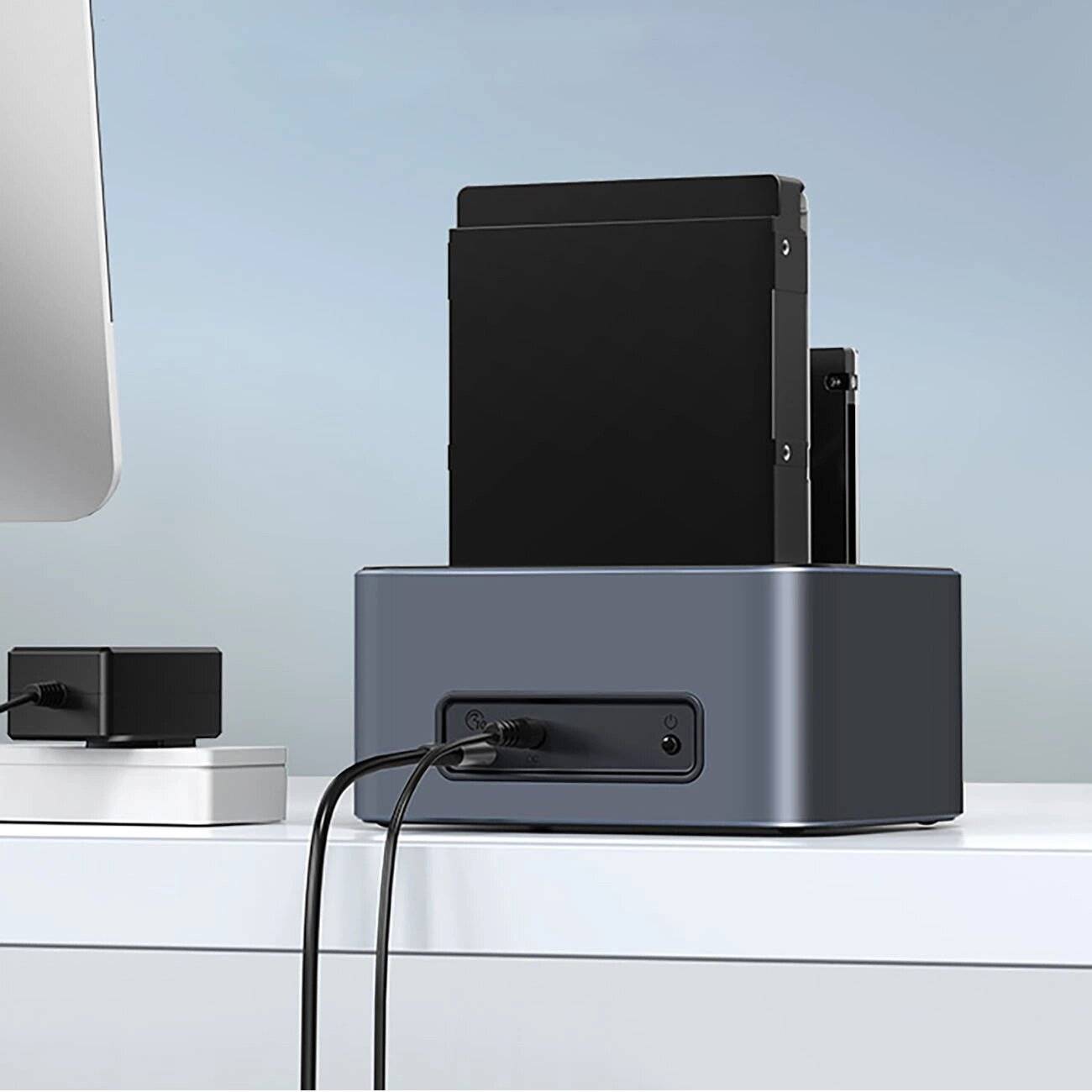 Orico 6656C3-C 5-Bay Dockingstation Offline-Klonfunktion 2,5″/3,5″ SATA HDD/SSD - Grau