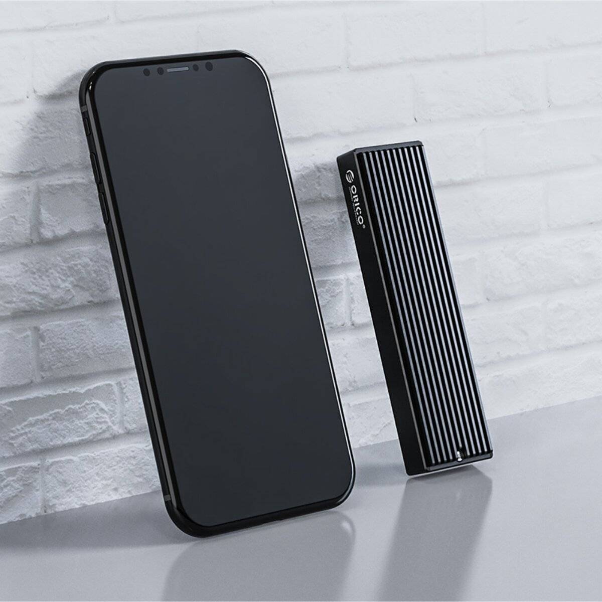 Orico M2PV-C3 M.2 NVME USB-C 10Gb/s Festplattenlaufwerk - Schwarz