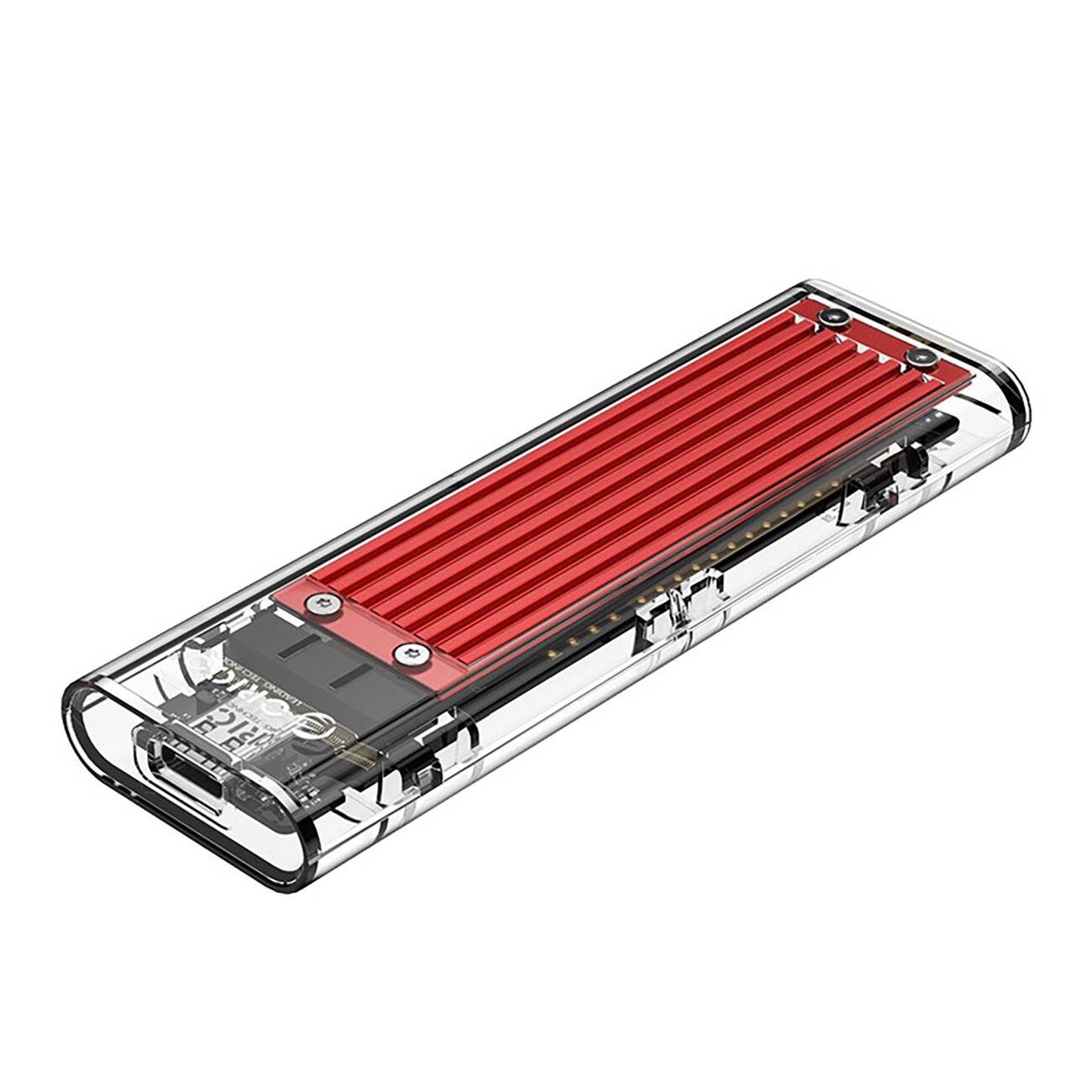 Orico TCM2-C3 M.2 NVME USB-C 10Gb/s Festplattenlaufwerk - Rot