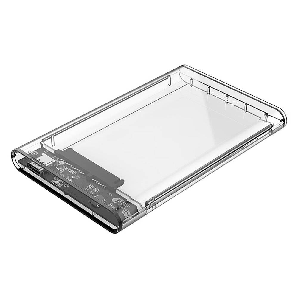 Orico 2139C3 2,5″ HDD/SSD USB-C 5Gb/s Festplattenlaufwerk - Transparent