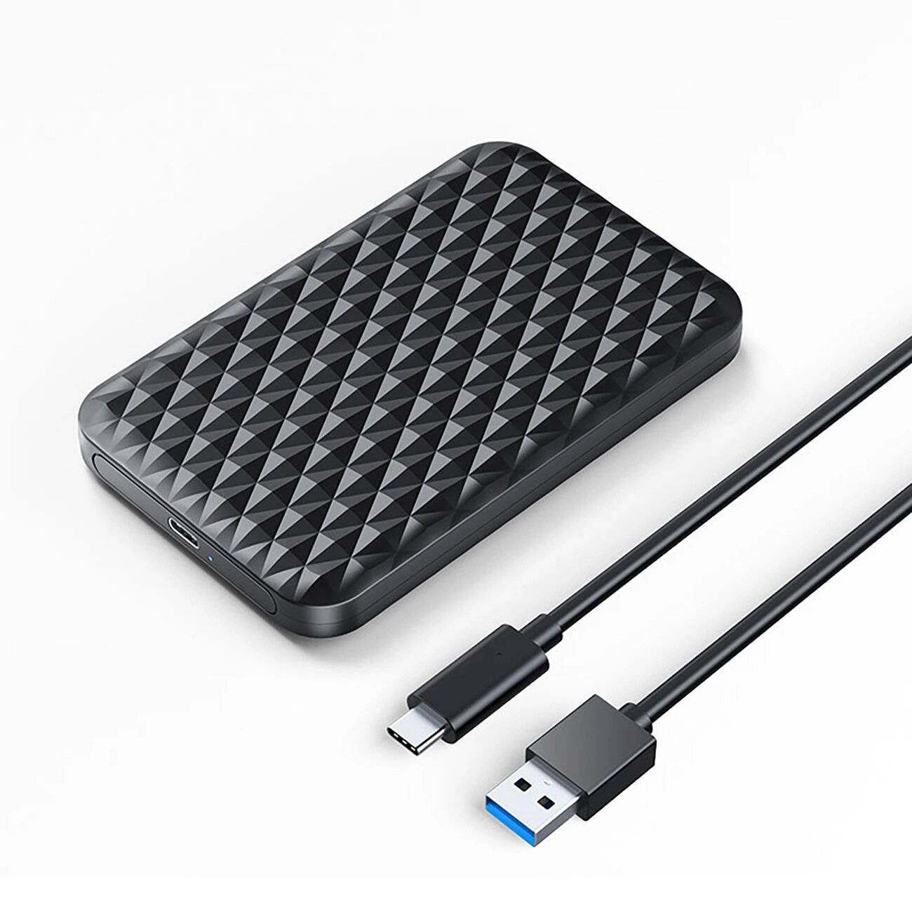 Orico 2520C3-V1 2,5″ HDD/SSD USB-C 5Gb/s Festplattenlaufwerk - Schwarz