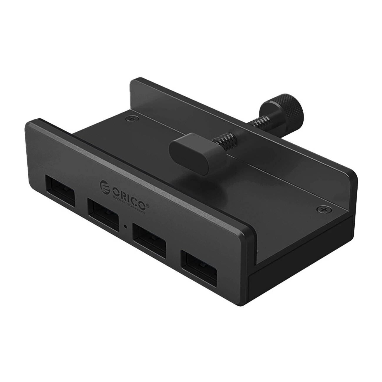 Orico MH4PU Hub Klemmmontage 4x USB-A 3.0 - Schwarz