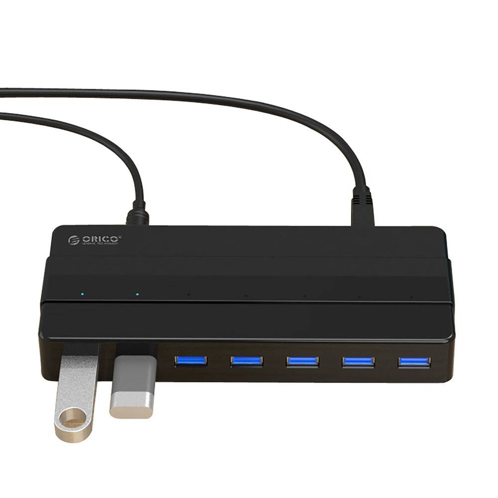 Hub Orico H7928-U3-V1 7x USB-A 3.0 - schwarz