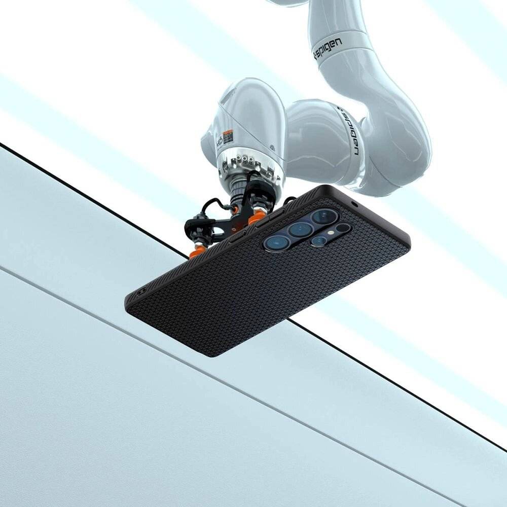 Spigen Liquid Air Hülle Samsung Galaxy S25 Ultra – Schwarz