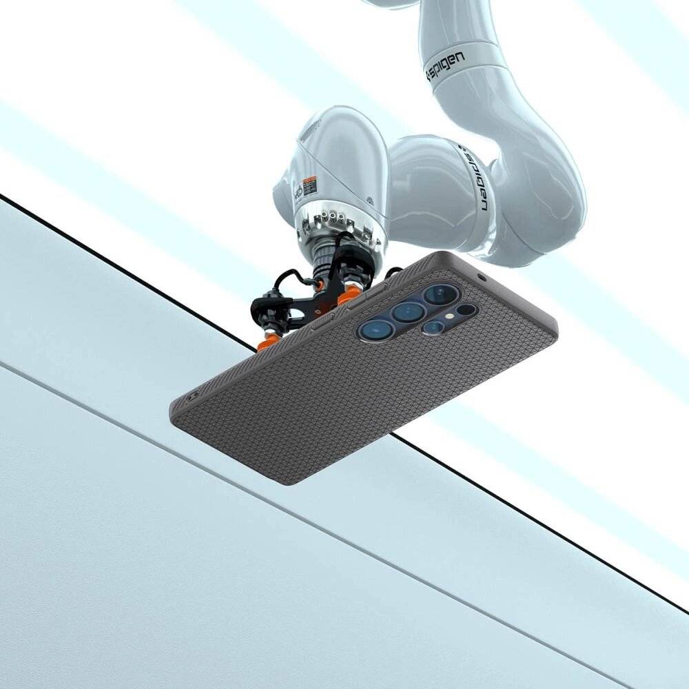 Spigen Liquid Air Hülle Samsung Galaxy S25 Ultra – Grau