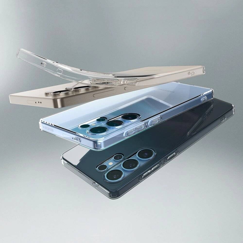 Spigen Liquid Crystal Hülle Samsung Galaxy S25 Ultra – transparent