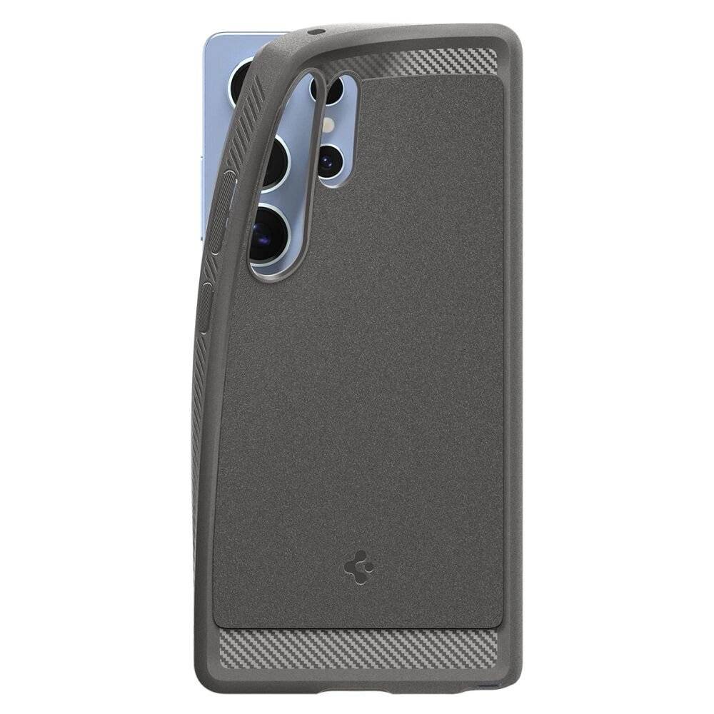 Spigen Rugged Armor Mag MagSafe Hülle Samsung Galaxy S25 – grau