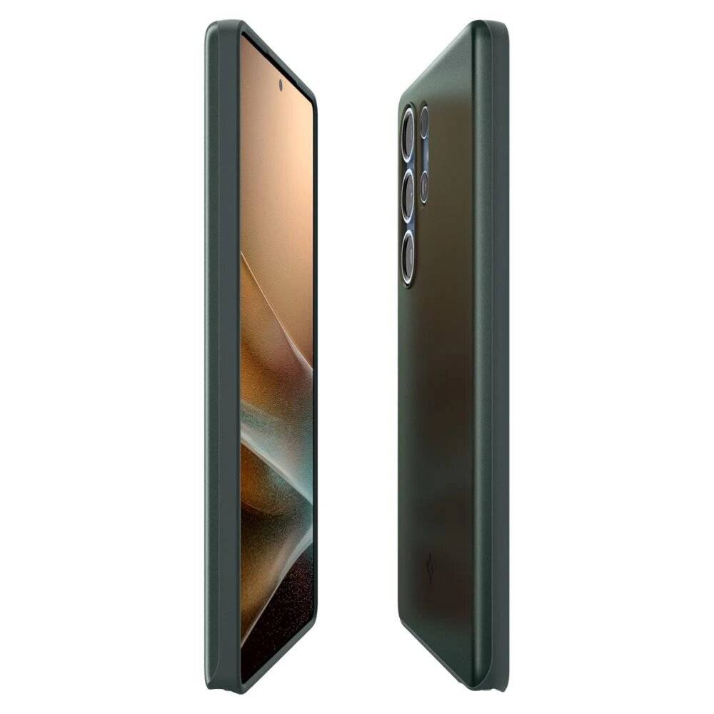 Spigen Thin Fit Mag Hülle Samsung Galaxy S25 Ultra – Grün