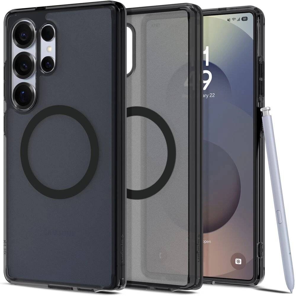 Spigen Ultra Hybrid Mag Hülle Samsung Galaxy S25 – Schwarz