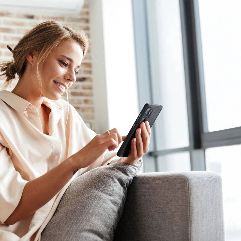 Spigen Core Armor Mag Hülle Samsung Galaxy S25 Ultra – Schwarz