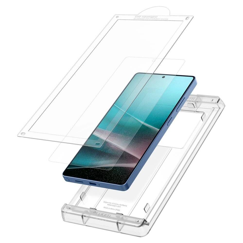 Spigen Elite Shield EZ FIT Hybridglas Samsung Galaxy S25 Ultra – transparent
