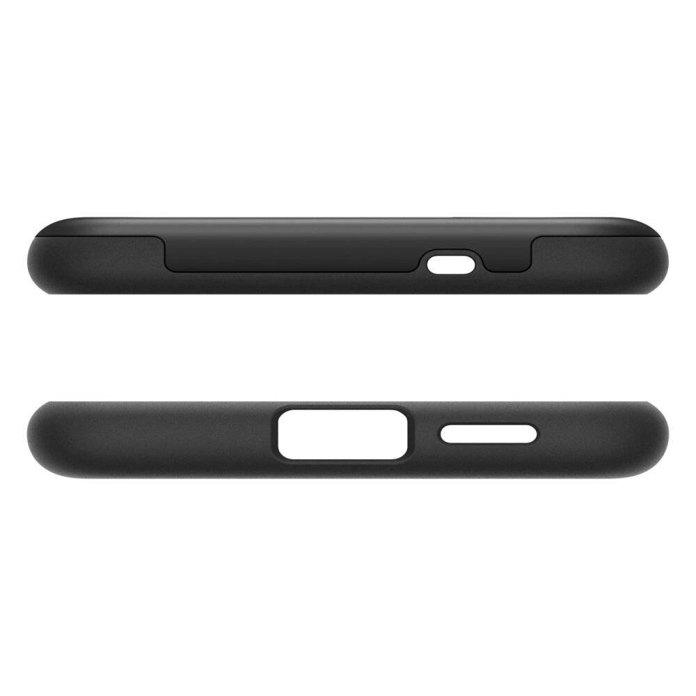 Spigen Slim Armor Mag MagSafe Hülle Samsung Galaxy S25 – Schwarz