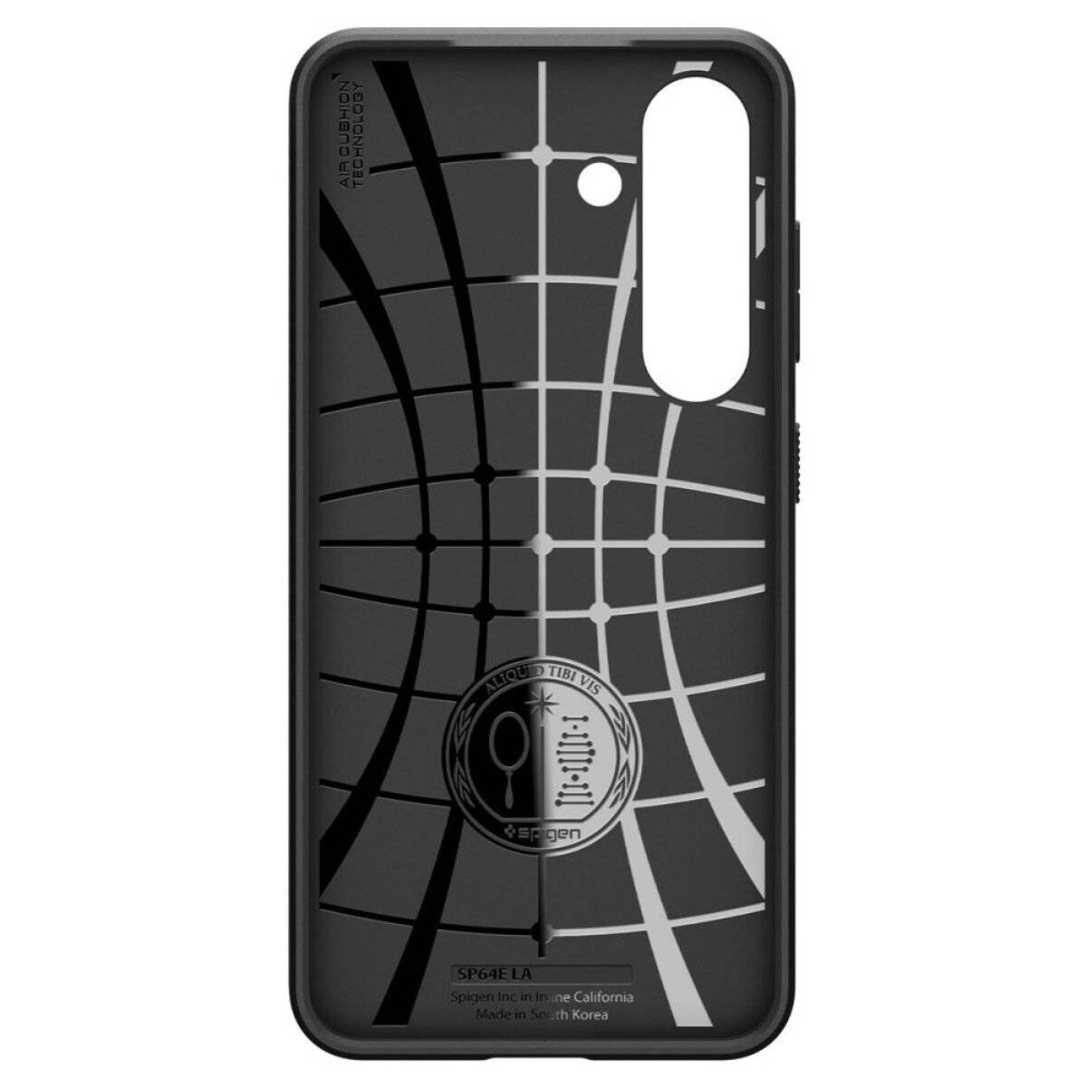 Spigen Liquid Air Hülle Samsung Galaxy S25 – mattschwarz