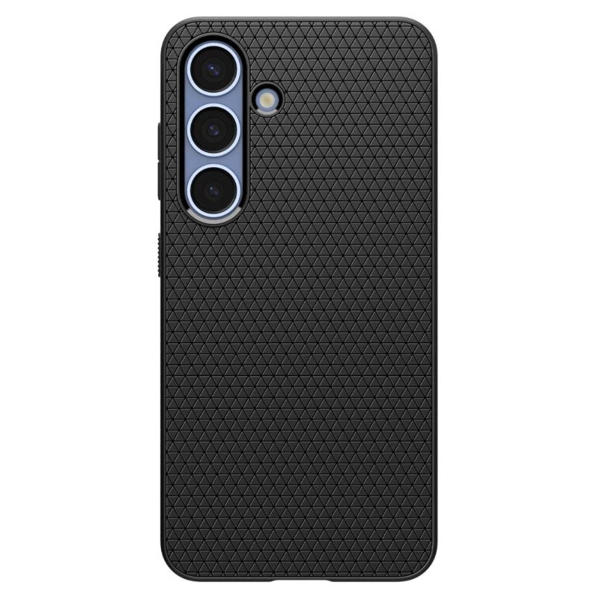 Spigen Liquid Air Hülle Samsung Galaxy S25 – mattschwarz