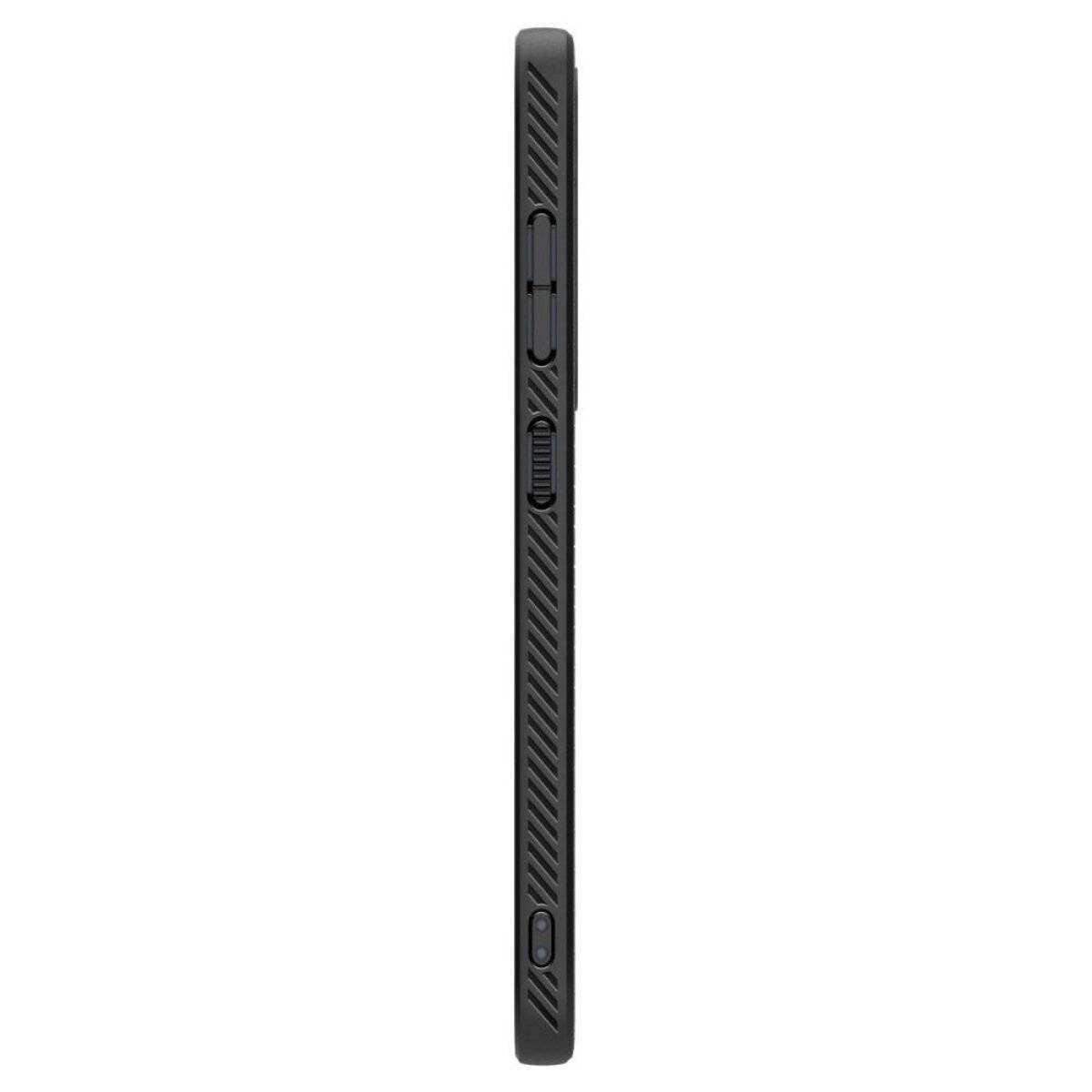 Spigen Liquid Air Hülle Samsung Galaxy S25 – mattschwarz
