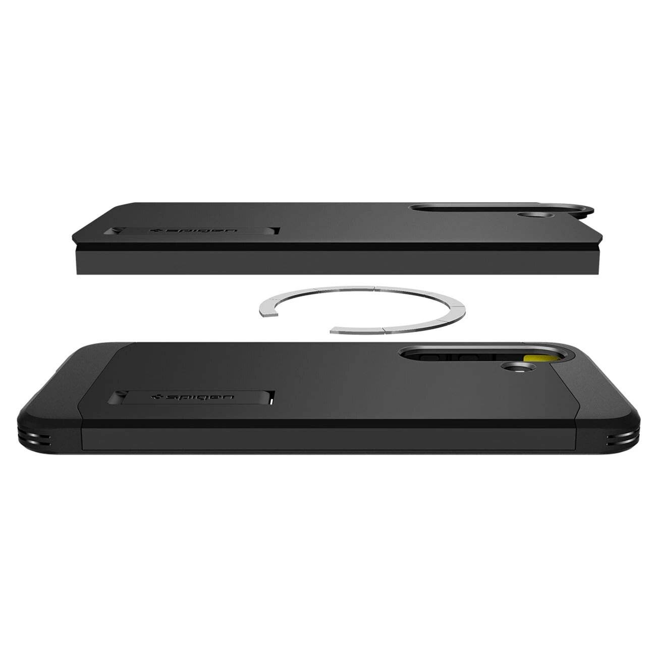 Spigen Tough Armor MagSafe Hülle Samsung Galaxy S25 – Schwarz