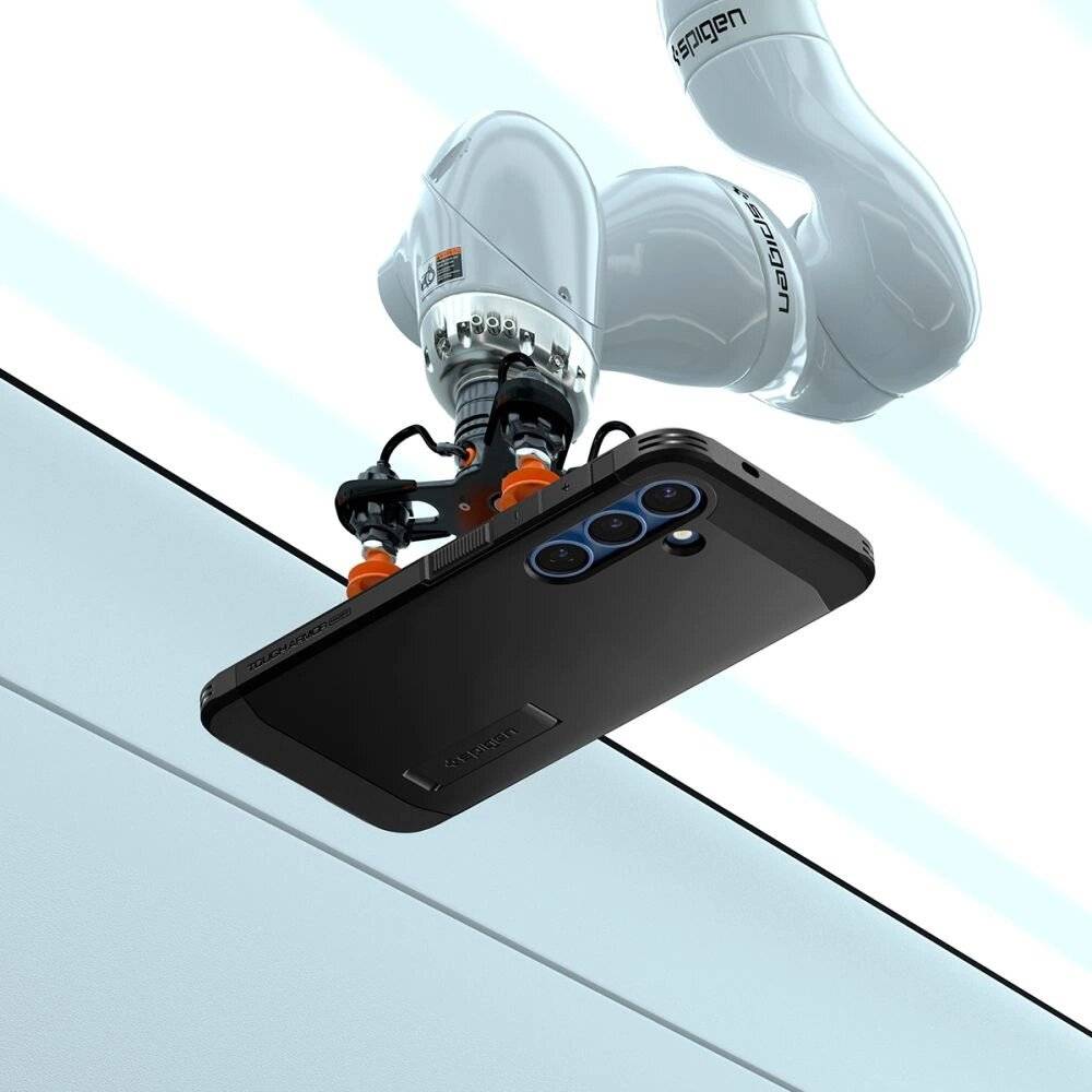 Spigen Tough Armor MagSafe Hülle Samsung Galaxy S25 – Schwarz