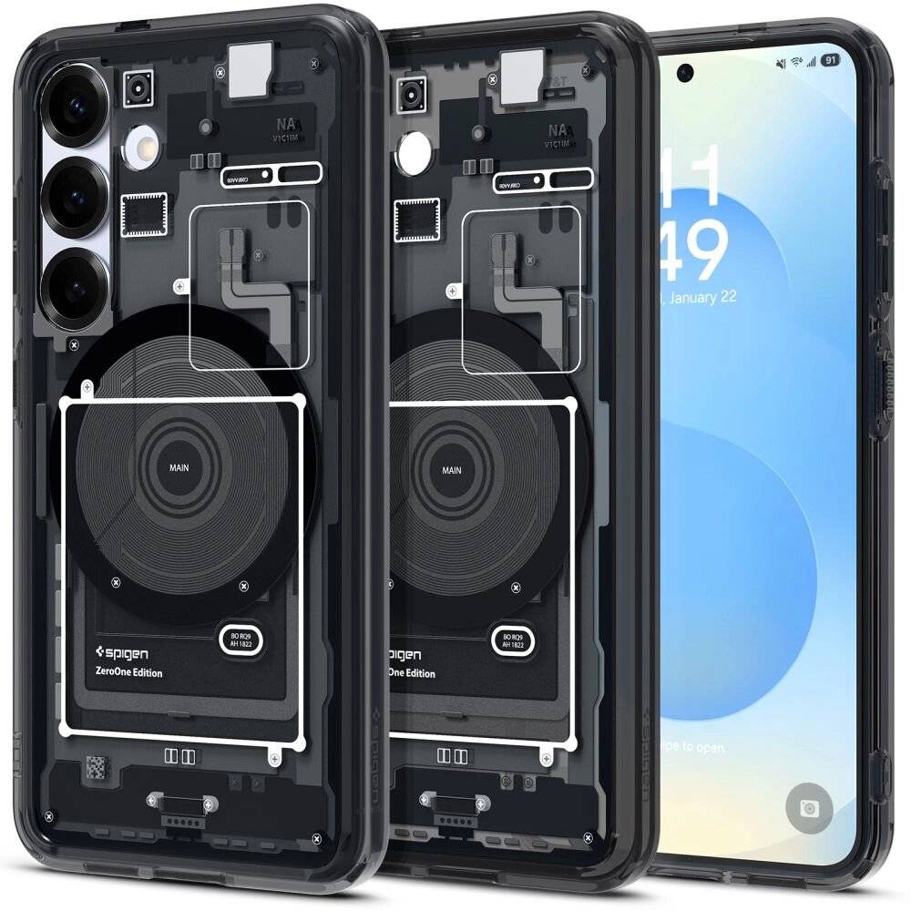 Spigen Ultra Hybrid Mag Hülle Samsung Galaxy S25 Zero One – Schwarz