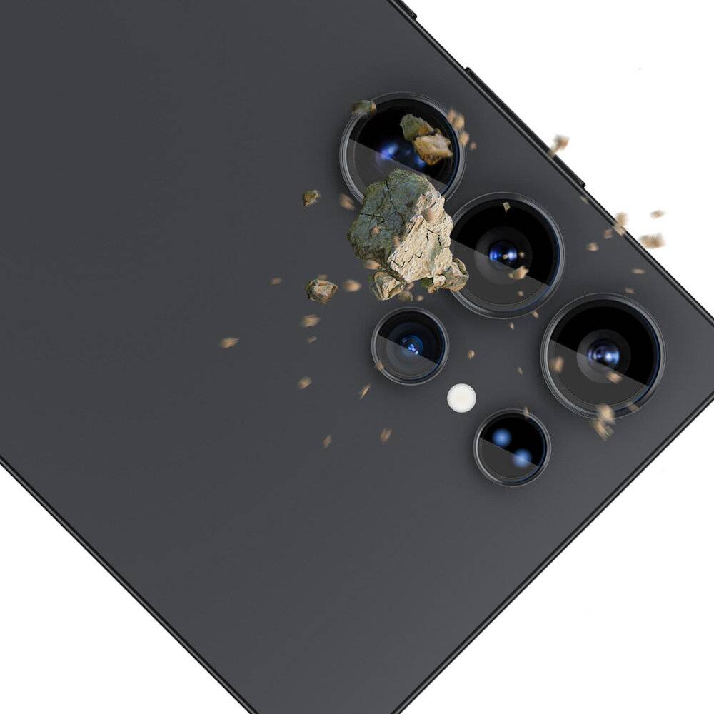 3mk Lens Protection Pro Schwarzes Kameraobjektivglas Samsung Galaxy S25 Ultra