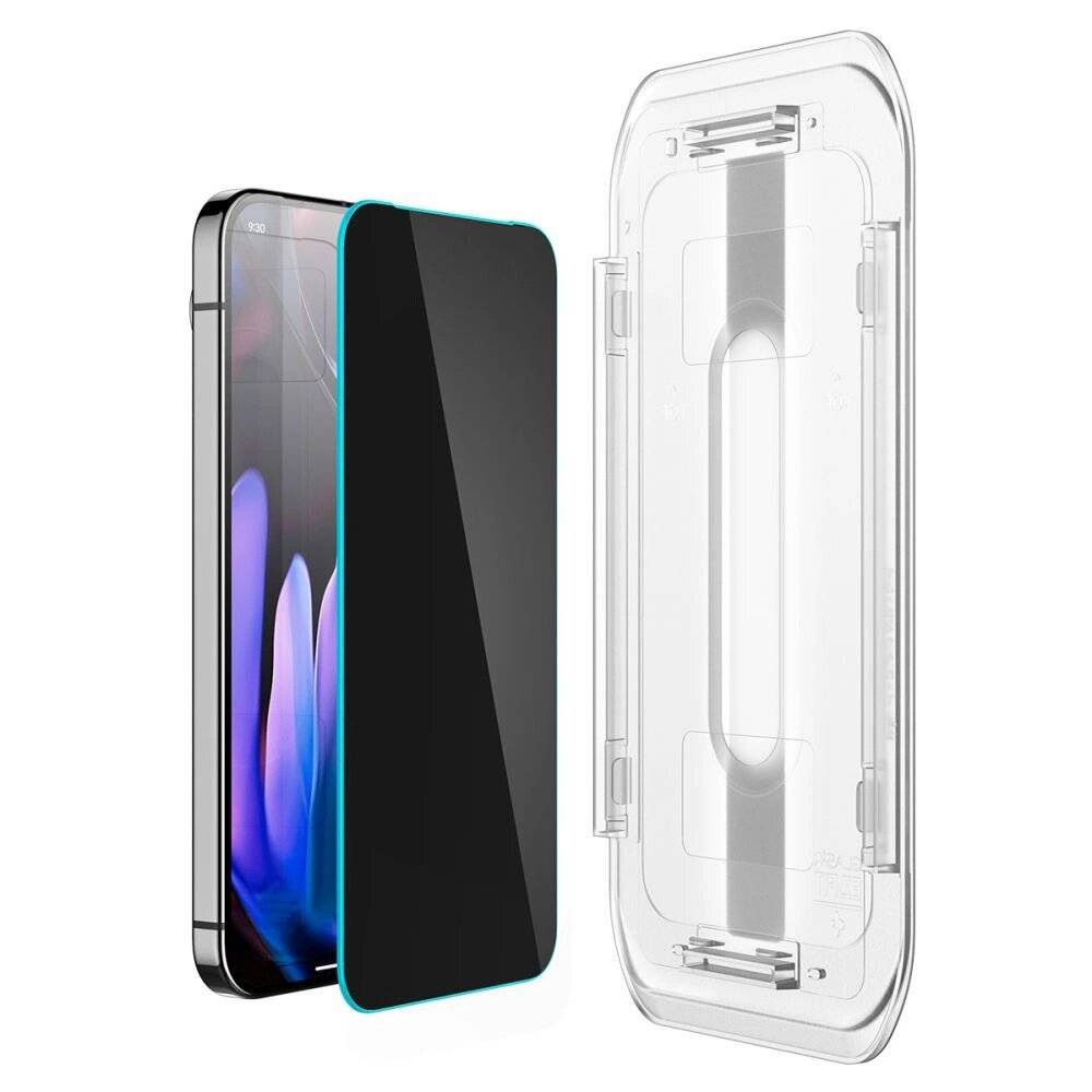 Spigen Glas.TR "Ez Fit" Privacy HD 2er-Pack Sichtschutzglas Google Pixel 9 / Pro