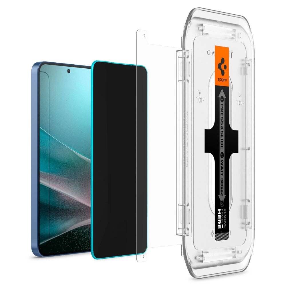 Spigen Glas.TR "Ez Fit" Privacy HD 2er-Pack Sichtschutzglas Samsung Galaxy S24+ / S25+