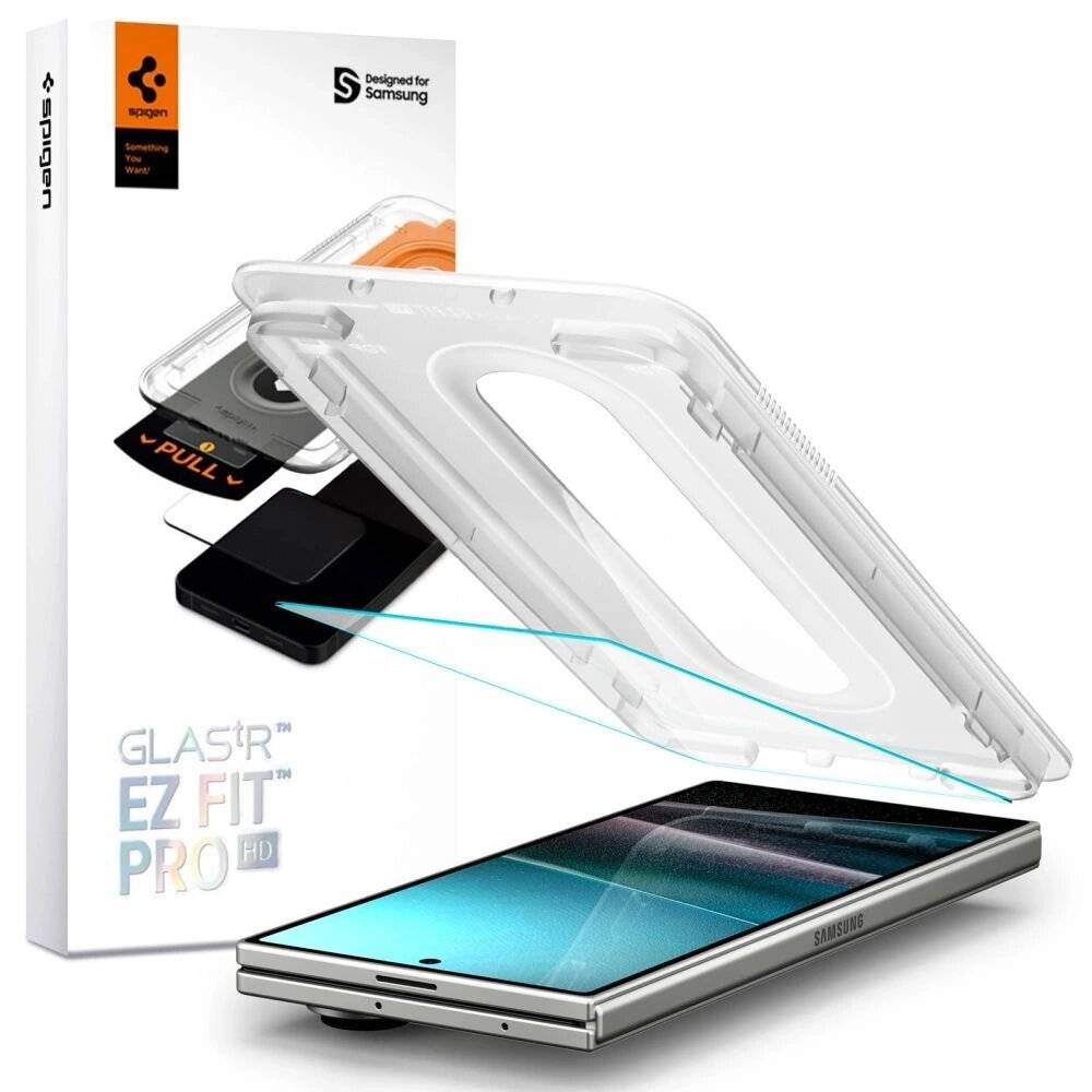 Spigen Glas.TR EZ Fit Pro HD Schutzglas Samsung Galaxy Z Fold 7 - Transparent