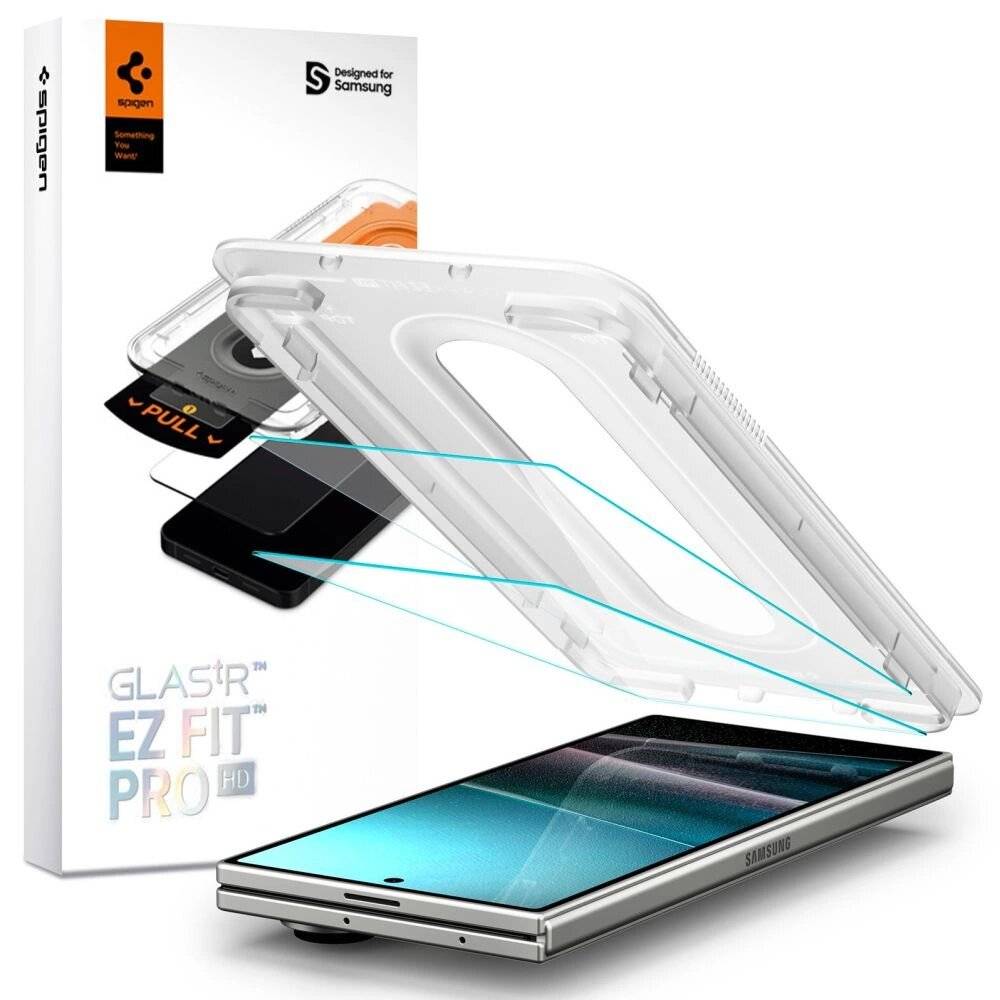 Spigen Glas.TR EZ Fit Pro HD Schutzglas 2er-Pack Samsung Galaxy Z Fold 7 - Transparent