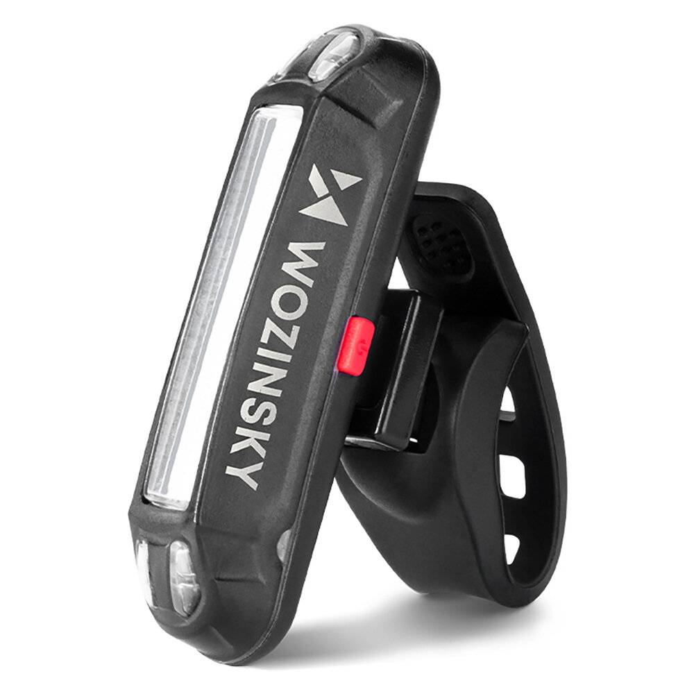 Wozinsky WSBLB3 Fahrradlicht-Set vorne 1000 lm hinten, USB-C, Schwarz