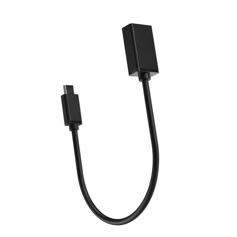 Wozinsky WOTGY1S USB-C 3.0 männlich - USB-A weiblich OTG Adapter Schwarz