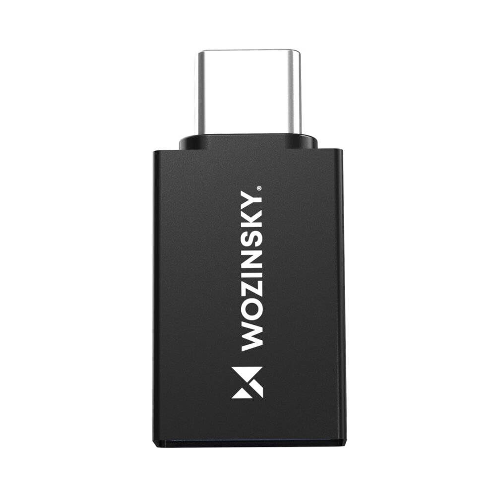 Wozinsky W10GY1S USB-C - USB-A 3.2 10Gb/s Adapter Schwarz
