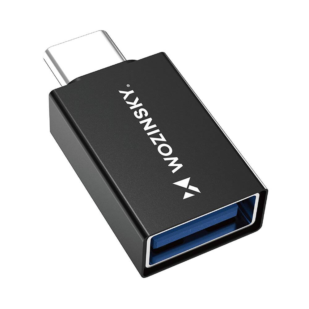 Wozinsky W10GY1S USB-C - USB-A 3.2 10Gb/s Adapter Schwarz