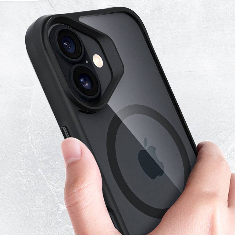 3mk Satin Armor MagCase iPhone 17 - Schwarz