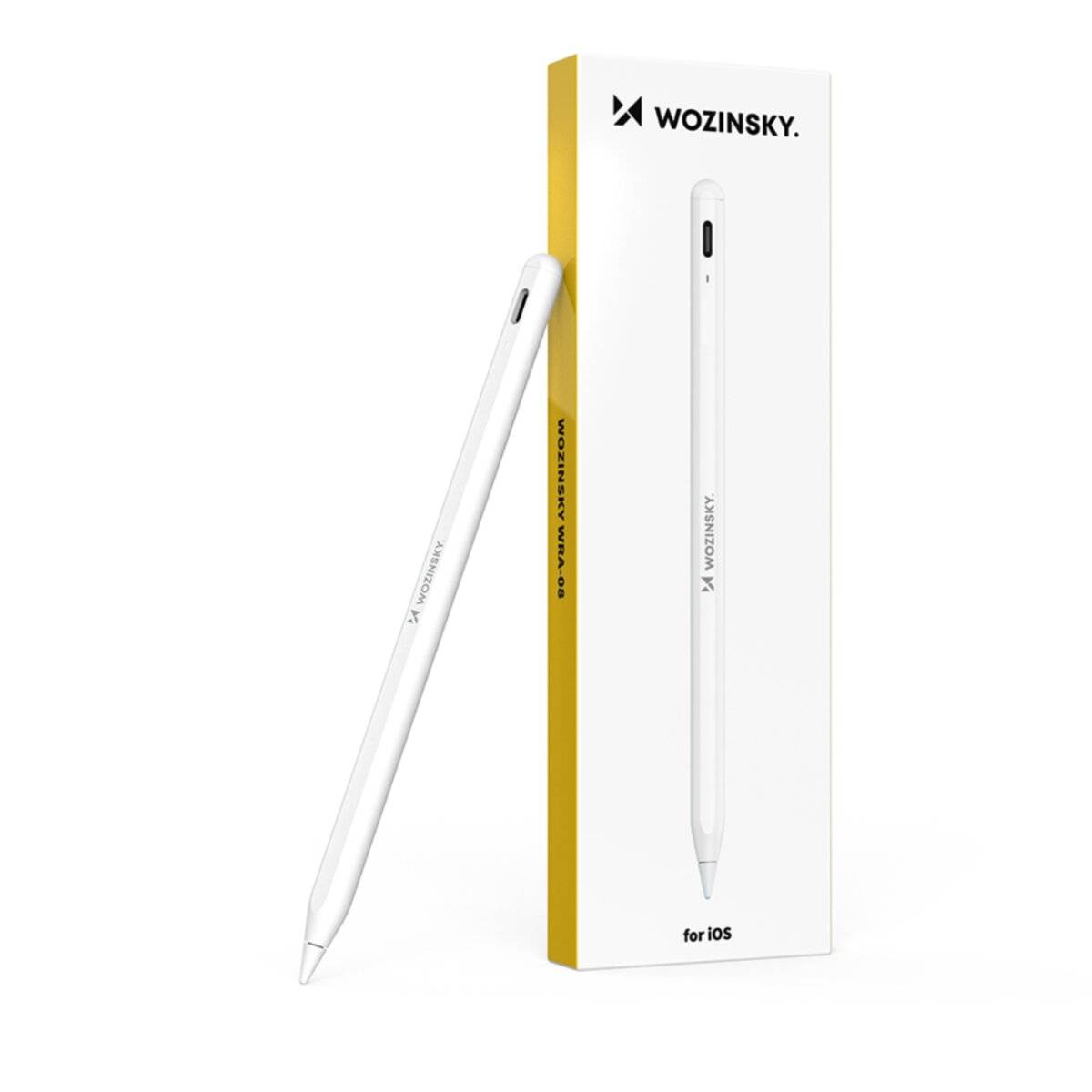 Wozinsky WRA-08 Stylus iPad USB-C Schnellladung - Weiß